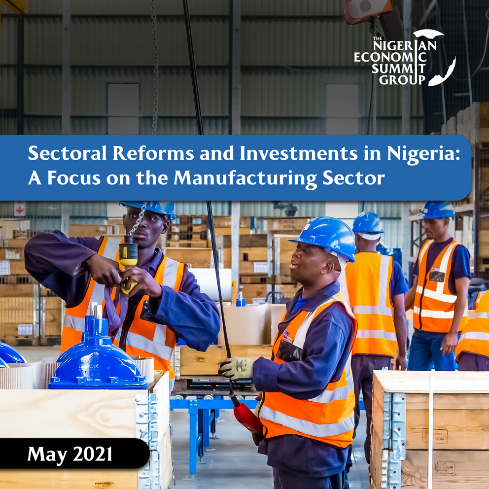 Sectoral Reforms and Investments in Nigeria: A Focus on the Manufactuting Sector
